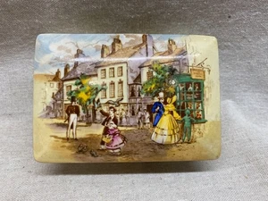 Royal Winton Grimwades Old London Temple Bar Trinket Box dipinto a mano 5207 vintage - Foto 1 di 7