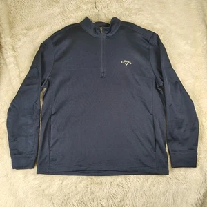 Callaway leichter Golf 1/4 Zip Pullover dunkelblau Gr. XL - Bild 1 von 8