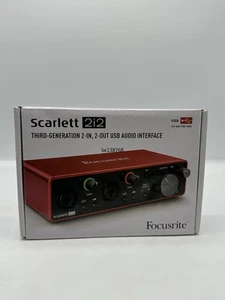 Focusrite Scarlett 2i2 3rd Gen 2 Channel USB Audio Interface - Picture 1 of 8
