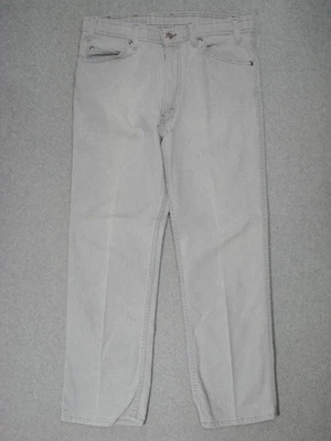 SF11436 USA 1997 **LEVI'S** ACTION STRAIGHT LEG JEANS 36x30 (msr 34"x30") GRAY - Image 1 of 4