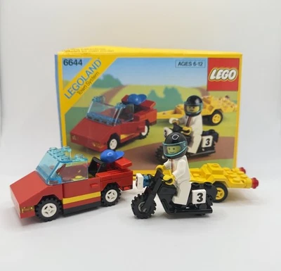Lego 6644 Legoland Town System ROAD REBEL Complete With Box & Manual 1990 CIB - Image 1 of 4