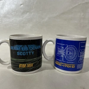 “Beam Us Down Scotty” The Star Trek Mug Collection Ernst Vintage 1983 Cup - Picture 1 of 4