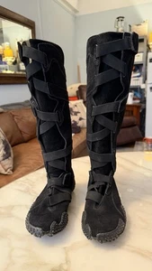 Botas PUMA Mostro Gamuza Negras Talla US 6 EU 36 Nuevas Sin Etiqueta - Imagen 1 de 7