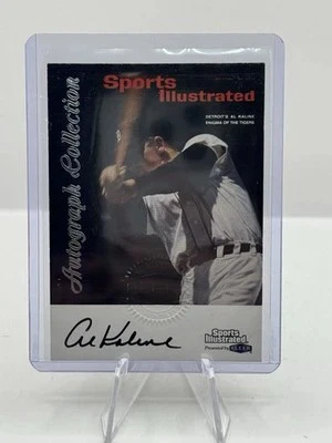 Colección de autógrafos ilustrados deportivos Fleer Al Kaline Auto 1999 Tigres - B Foto 1 de 2