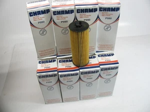 (6) Champ P990 Engine Oil Filter Replaces CH10955 57526 L36135 P7492 AL10955 - Picture 1 of 3