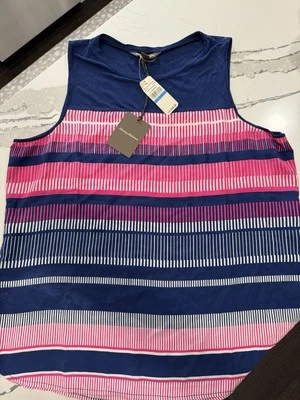 Regata feminina Tommy Bahama GG nova com etiquetas varejo por US$ 128 - Imagem 1 de 3
