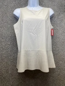 SPANX “Yes, Pleats!” Tank White Cloud Womens Small NWT Costs $98! Comfortable! - Picture 1 of 14