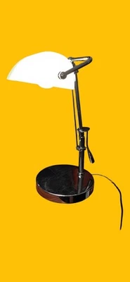 Adjustable Metal Desk Lamp – Heavy Weighted Base – 17” Height – Modern style - Image 1 of 4