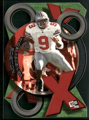 1999 Press Pass #XO11 David Boston X's and O's - Image 1 of 2
