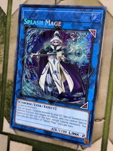 YuGiOh SPLASH MAGE **Misprint** Secret Rare RA04-EN080 - Picture 1 of 3