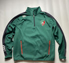 LEICESTER TIGERS RUGBY 1/3 ZIP jacket CANTERBURY Caterpillar adult SIZE L