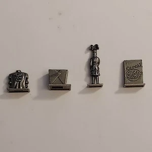 Seinfeld 2004 Scene It DVD Game, Replacement Parts: 4 Plastic Game Tokens Pawns - Picture 1 of 1