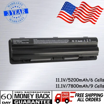 Battery For Dell XPS 14 15 17 L401X L501X L502X L701X L702X Type JWPHF 6/9 Cells - Image 1 of 4