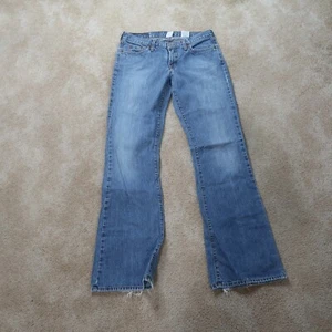 Lucky Brand Lowdown Bootcut Jeans Women's 6 Blue Stretch Denim Pants - Picture 1 of 13