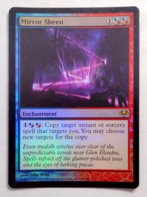 Mirror Sheen *FOIL* - MtG [EVE] - Lightly Played LP - Image 1 of 2