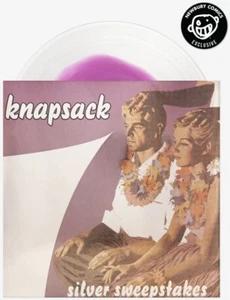 KNAPSACK Silver Sweepstakes NEW Purple-Clear Vinyl LP /200 jealous sound mineral - Picture 1 of 1
