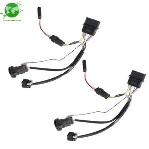 Copper Headlight Lamp Wiring Harness Adapter For 13-2017 2018 Ram 1500 2500 3500 - Picture 1 of 12