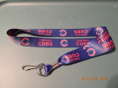 CHICAGO CUBS MLB BASEBALL LANYARD ID BADGE HOLDER 18" NEW Cover