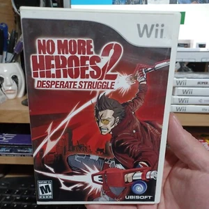 No More Heroes 2: Desperate Struggle BOX/CASE ONLY. NO GAME OR MANUAL - Picture 1 of 4