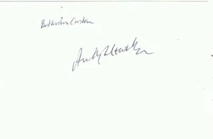 Anthony Llewellyn (1933-2013) NASA Astronaut Group 6 (ungeflogen), sign. Karte - Bild 1 von 1