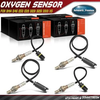 4 件上游和下游 O2 氧气传感器适用于宝马 323Ci 323i 325Ci 路虎 — 第 1/4 张图片