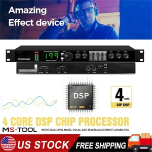 Audio Processor Equalizer Digital Reverb Multi Effect Professional DSP Proces1b - Picture 1 of 16