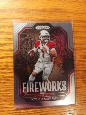 2022 Panini Prizm Football KYLER MURRAY Fireworks F-6 - Cardinals - Image 1 of 2