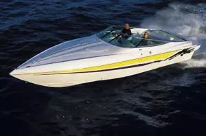 Cubierta remolcable para barco Day Cruiser 24'5"" a 25'4"" max 102"" haz IB HECHO EN EE. UU. - Imagen 1 de 5