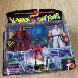 Figurina TOY BIZ X-Men VS Street Fighter Magneto Ryu vintage rara Giappone. - Foto 1 di 2