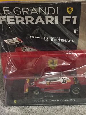 Le Grandi Ferrari F1 - Ferrari 312 T2 - 1976 - Carlos Reutemann- N.11 - Immagine 1 di 4