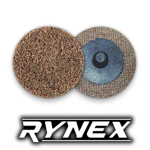 25-Pack 2" Roloc Surface Conditioning Discs – Brown (Coarse Grit) – Rynex - Picture 1 of 2