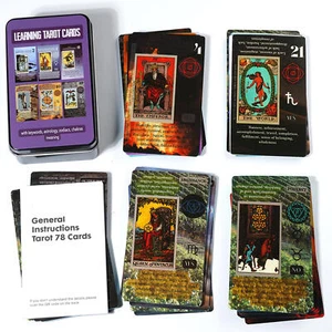 78pcs Oracle Decks Learning Tarot Card with Guidebook Mysterious - Picture 1 of 11