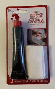 Amscan Stage Blood Theater Cosplay Costume Makeup Fake Blood With Gauze .95fl Oz - Picture 1 of 4