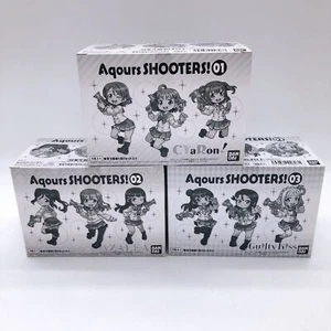 Aqours Shooters! Love Live Sunshine 01 & 02 & 03 SET of 3 Bandai Figure Kit NEW - Picture 1 of 11