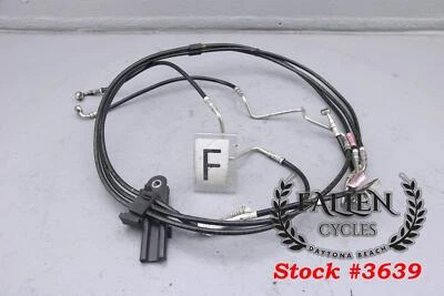 2017 Harley FLTRU Road Glide - FRONT LEFT RIGHT + MASTER Brake Hose Line for ABS - Image 1 of 4