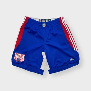 Vtg adidas 2008 NBA All Star Game East Basketball Shorts, NOLA On Court L Lebron - Picture 1 of 8