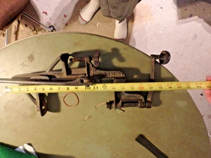 3W- - smerigliatrice/trapano vintage LUTHER GRINDER CO Milwaukee 19" - post trapano??? - Foto 1 di 3