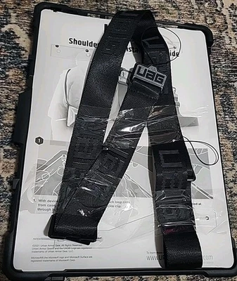 UAG Case for Microsoft Surface Pro 8 Plasma with Hand Strap & Shoulder Strap - Image 1 of 4
