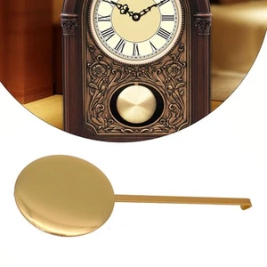 Add Personality to Your Clock with Swing Movement Pendulum Golden Metal - Picture 1 of 7