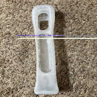 1x Funda Silicona Blanca para Mando Wii Motion Plus Sin Marca Foto 1 de 3