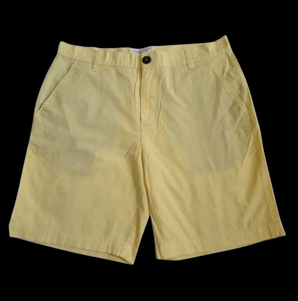 PANTALONES CORTOS THREADS 4 THINK APELACIÓN SOSTENIBLE HOMBRE’s Talla 33 AMARILLO A5 Foto 1 de 4