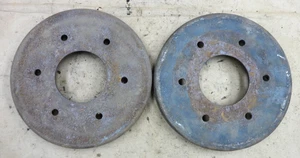 1912 1925 Model T Ford REAR BRAKE DRUMS Original pair Small Drum - Picture 1 of 9