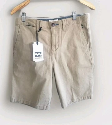 Billabong Chino Shorts Men's 30 Dark Khaki Classic  Preppy NWT  - Image 1 of 4