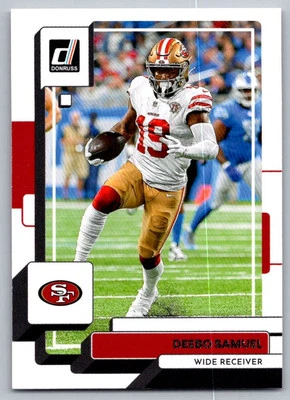 2022 Donruss Deebo Samuel San Francisco 49ers #22 - Image 1 of 2