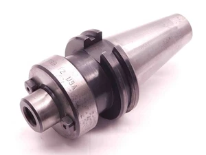 CAT40 COLLIS 1" PILOT O.D. 3/8 KEY FACE / SHELL MILL TOOL HOLDER 75382 STUB 1.0 - Picture 1 of 6