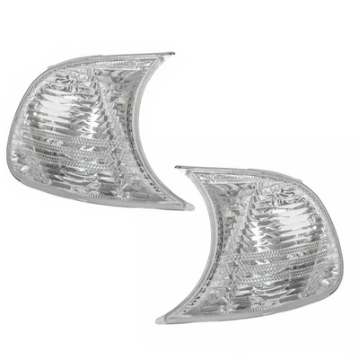 Par de luces de giro/estacionamiento blancas para BMW M3 2002-2006 Foto 1 de 4