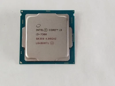 Intel Core i3-7300 4 GHz 8 GT/s LGA 1151 Desktop CPU Processor SR359 - Image 1 of 2