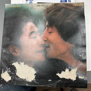 John Lennon & Yoko Ono – Milk And Honey - 1984 - Polydor Vinyl LP - Shrink-Hype - Picture 1 of 4