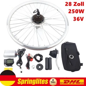 Kit de conversión de rueda trasera de 28" LCD kit de conversión de bicicleta eléctrica 36V 250W kit de motor - Imagen 1 de 16