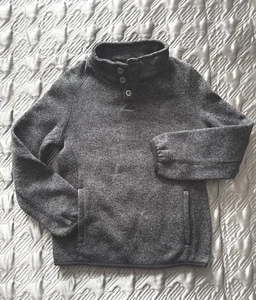 BRAUNER PULLOVER PULLI JUNGEN KLEIN GRAU MELIERT TASCHEN - HIRSCHJAGD GEBRAUCHT, IN EINWANDFREIEM ZUSTAND - Bild 1 von 7